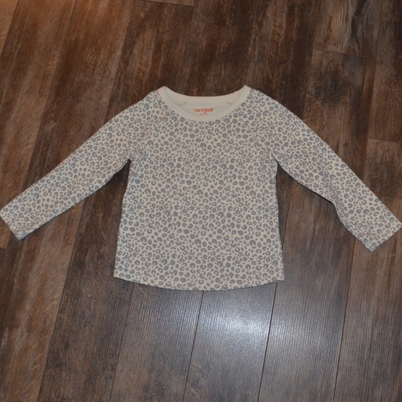Cat & Jack White and Gray Sweatshirt - Picture 1 of 10